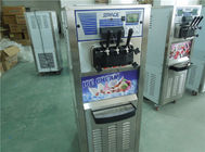 Full Stainless Steel Commercial Ice Cream Machine With LCD Display Screen